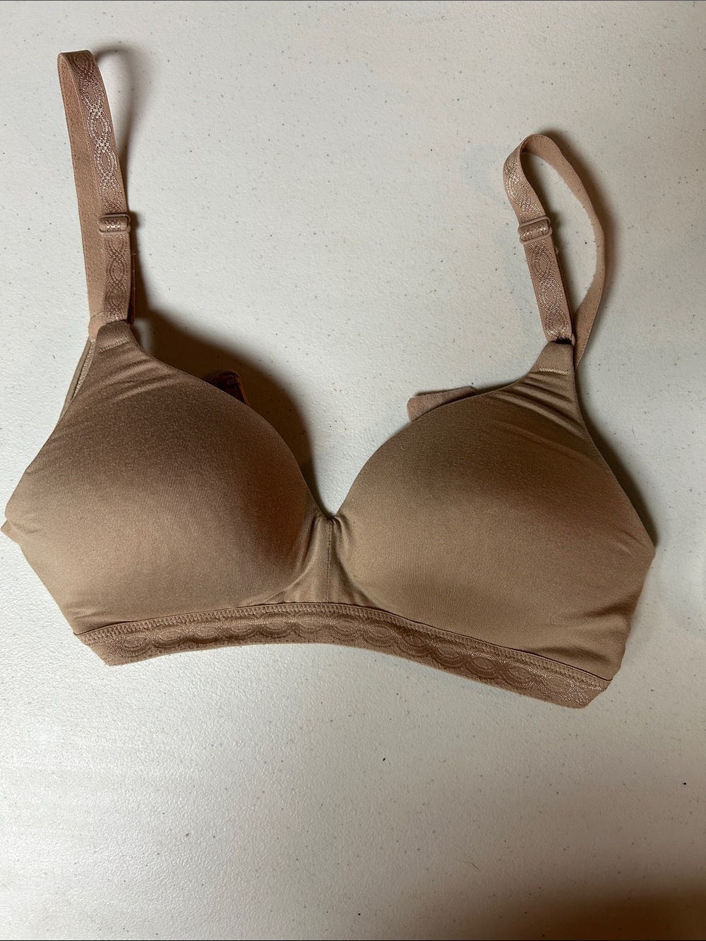 Warner's Smooth Molded Bra in Light Brown